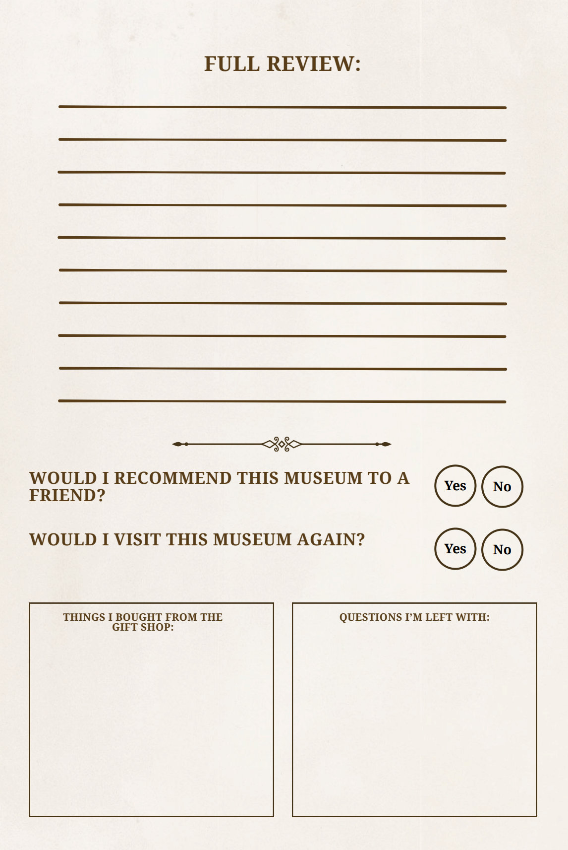 Abbey Museum Journal